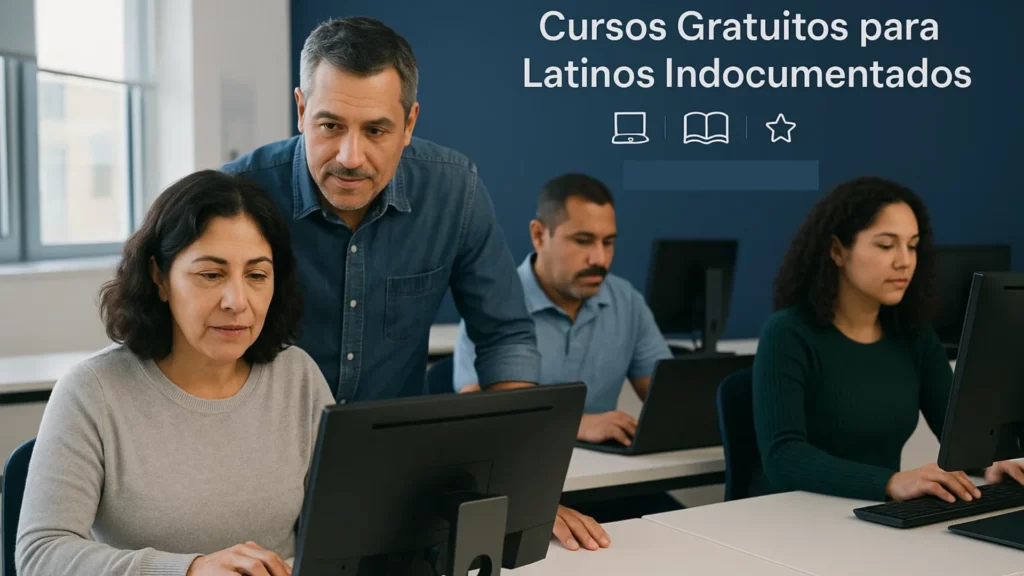 Cursos Gratuitos para Latinos Indocumentados en Estados Unidos